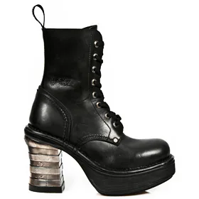 NEW ROCK ITALI PLATAF NRK TACON BANDAS Černá 36