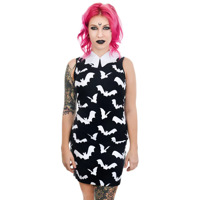 TOO FAST WEDNESDAY ADDAMS Černá S