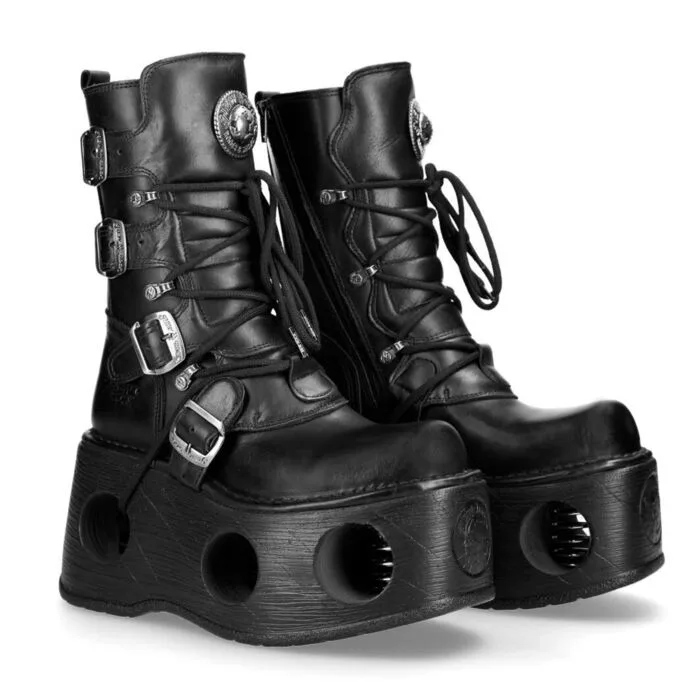 NEW ROCK 373 ITALI NOMADA NEGRO NEW SPACE Černá 36